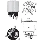 Elektromagnetni prekidač, starter MAGNETI MARELLI 940113050570 IC-B85FEF Elektromagnetni prekidač, starter MAGNETI MARELLI 940113050570 IC-B85FEF