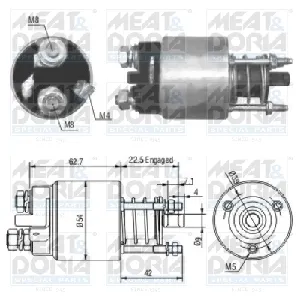 Elektromagnetni prekidač, starter MEAT&DORIA MD46005 IC-G04Y9E