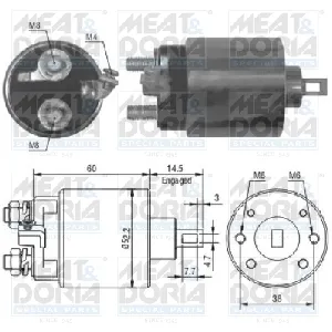 Elektromagnetni prekidač, starter MEAT&DORIA MD46056 IC-G04YRG