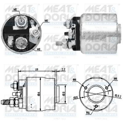 Elektromagnetni prekidač, starter MEAT&DORIA MD46063 IC-G04YRL