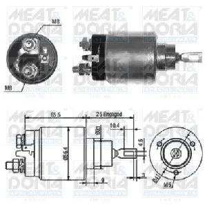 Elektromagnetni prekidač, starter MEAT&DORIA MD46074 IC-G04YRW