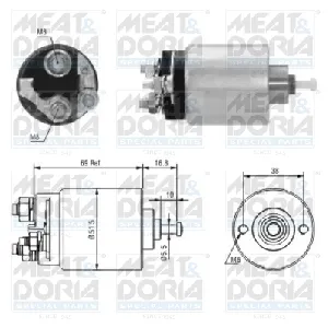 Elektromagnetni prekidač, starter MEAT&DORIA MD46104 IC-G04YSK