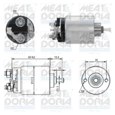 Elektromagnetni prekidač, starter MEAT&DORIA MD46104 IC-G04YSK