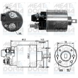 Elektromagnetni prekidač, starter MEAT&DORIA MD46123 IC-G04YSY