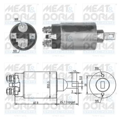 Elektromagnetni prekidač, starter MEAT&DORIA MD46143 IC-G04YTC