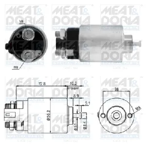 Elektromagnetni prekidač, starter MEAT&DORIA MD46156 IC-G04YTN