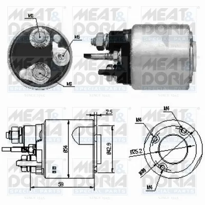 Elektromagnetni prekidač, starter MEAT&DORIA MD46159 IC-G04YTP