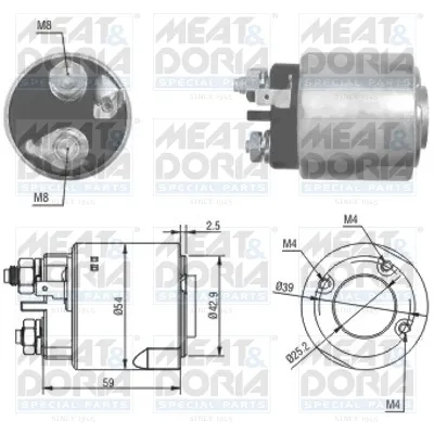 Elektromagnetni prekidač, starter MEAT&DORIA MD46160 IC-G04YTQ