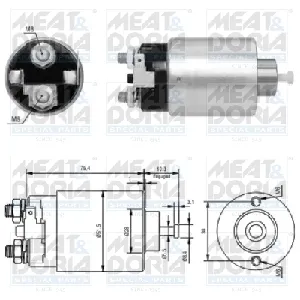 Elektromagnetni prekidač, starter MEAT&DORIA MD46178 IC-G04YU2
