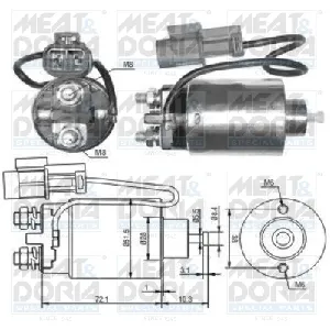 Elektromagnetni prekidač, starter MEAT&DORIA MD46180 IC-G04YU4