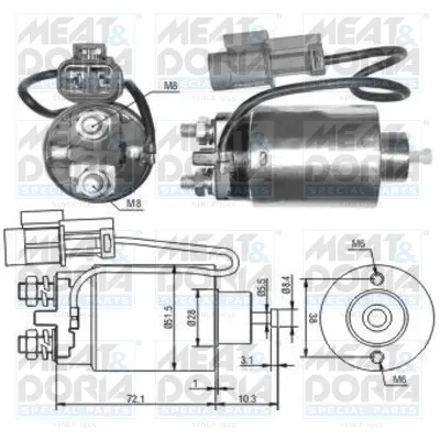 Elektromagnetni prekidač, starter MEAT&DORIA MD46180 IC-G04YU4