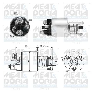 Elektromagnetni prekidač, starter MEAT&DORIA MD46281 IC-E6BA2F