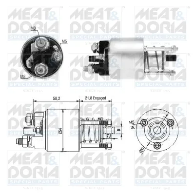 Elektromagnetni prekidač, starter MEAT&DORIA MD46281 IC-E6BA2F