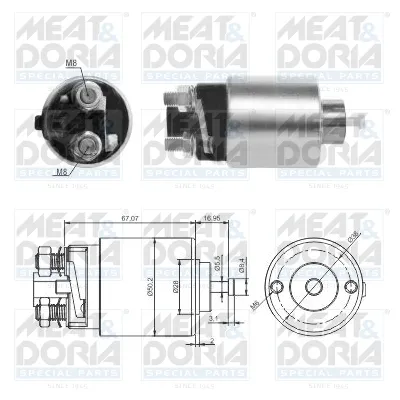 Elektromagnetni prekidač, starter MEAT&DORIA MD46285 IC-E6BA33