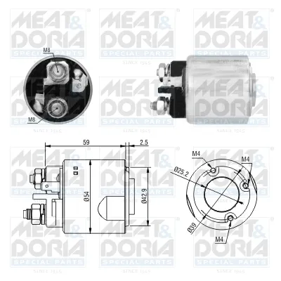 Elektromagnetni prekidač, starter MEAT&DORIA MD46295 IC-E6BA3D