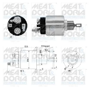 Elektromagnetni prekidač, starter MEAT&DORIA MD46306 IC-E6BA43
