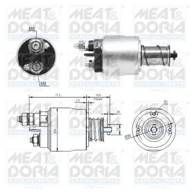 Elektromagnetni prekidač, starter MEAT&DORIA MD46311 IC-E6BA48