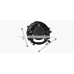 Elektromotor, ventilator kabine AVA COOLING AI8445 AVA IC-G0RM4X