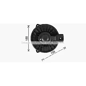 Elektromotor, ventilator kabine AVA COOLING HD8326 AVA IC-G0RJBI
