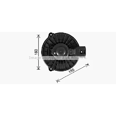 Elektromotor, ventilator kabine AVA COOLING HD8326 AVA IC-G0RJBI