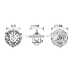 Elektromotor, ventilator kabine AVA COOLING HY8409 AVA IC-G0RM64