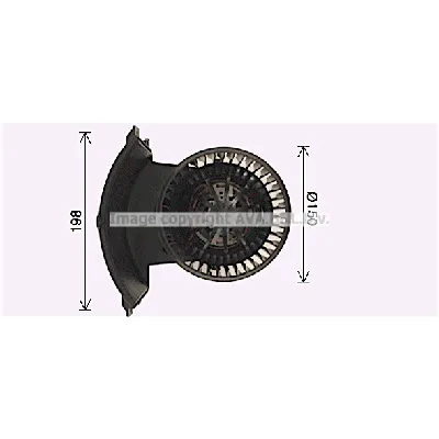 Elektromotor, ventilator kabine AVA COOLING VN8411 AVA IC-G0RM6A