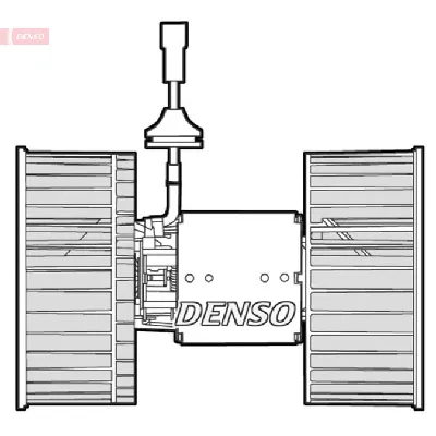 Elektromotor, ventilator kabine DENSO DEA12002 IC-CF6C4E