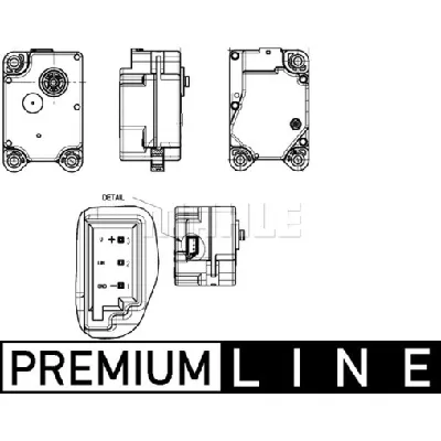 Element za podešavanje, ventil za mešanje MAHLE AA 15 000P IC-G0GSUK