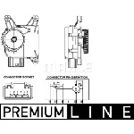 Element za podešavanje, ventil za mešanje MAHLE AA 16 000P IC-G0GSUM
