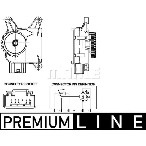 Element za podešavanje, ventil za mešanje MAHLE AA 16 000P IC-G0GSUM