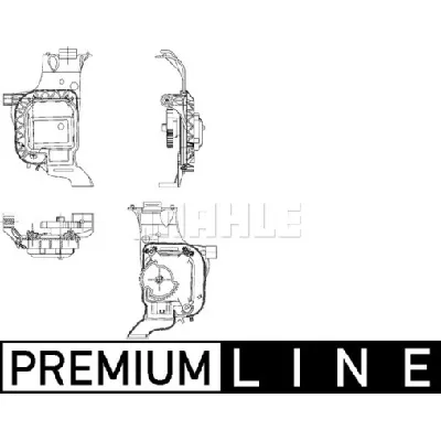 Element za podešavanje, ventil za mešanje MAHLE AA 17 000P IC-G0GSUO