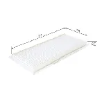 Filter, vazduh unutrašnjeg prostora BOSCH 1 987 432 006 IC-A7C455