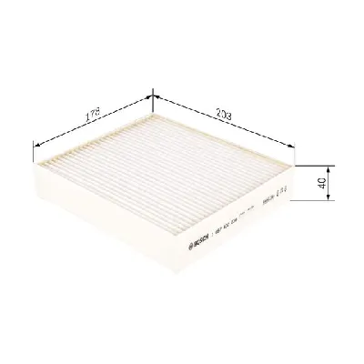 Filter, vazduh unutrašnjeg prostora BOSCH 1 987 432 034 IC-C697C6