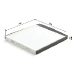 Filter, vazduh unutrašnjeg prostora BOSCH 1 987 432 064 IC-A7C488