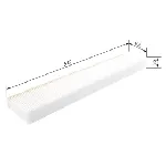 Filter, vazduh unutrašnjeg prostora BOSCH 1 987 432 073 IC-A7C4A4