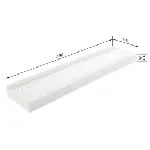 Filter, vazduh unutrašnjeg prostora BOSCH 1 987 432 082 IC-A7C41E