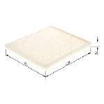 Filter, vazduh unutrašnjeg prostora BOSCH 1 987 432 084 IC-A7C492