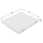 Filter, vazduh unutrašnjeg prostora BOSCH 1 987 432 170 IC-C0D5E1