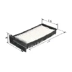 Filter, vazduh unutrašnjeg prostora BOSCH 1 987 432 198 IC-C4309A