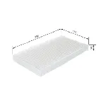 Filter, vazduh unutrašnjeg prostora BOSCH 1 987 432 267 IC-D1F816