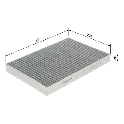 Filter, vazduh unutrašnjeg prostora BOSCH 1 987 432 371 IC-A7C489