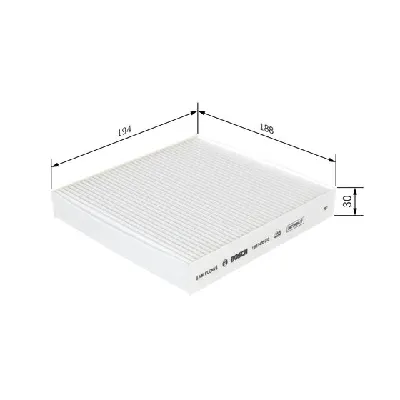 Filter, vazduh unutrašnjeg prostora BOSCH 1 987 435 005 IC-DC3BE6