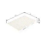 Filter, vazduh unutrašnjeg prostora BOSCH 1 987 435 022 IC-DE32C0