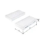 Filter, vazduh unutrašnjeg prostora BOSCH 1 987 435 046 IC-D80339