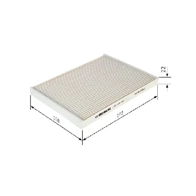 Filter, vazduh unutrašnjeg prostora BOSCH 1 987 435 048 IC-D78EF7