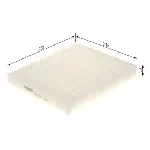 Filter, vazduh unutrašnjeg prostora BOSCH 1 987 435 056 IC-D8032D