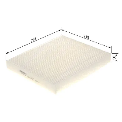 Filter, vazduh unutrašnjeg prostora BOSCH 1 987 435 056 IC-D8032D