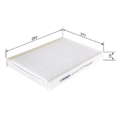 Filter, vazduh unutrašnjeg prostora BOSCH 1 987 435 112 IC-G0WNIG