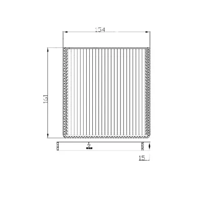 Filter, vazduh unutrašnjeg prostora FEBI FE173612 IC-G0S9HW