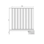 Filter, vazduh unutrašnjeg prostora FEBI FE175001 IC-G0S9I0